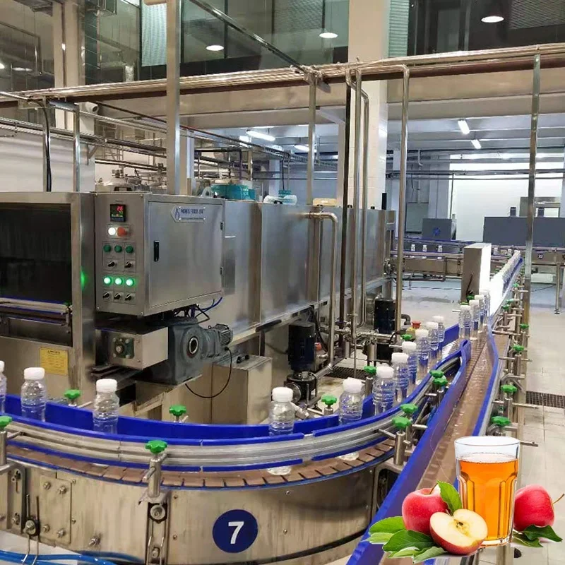 Automatic fruit juice production line of berries aple juice beverage making processing machine