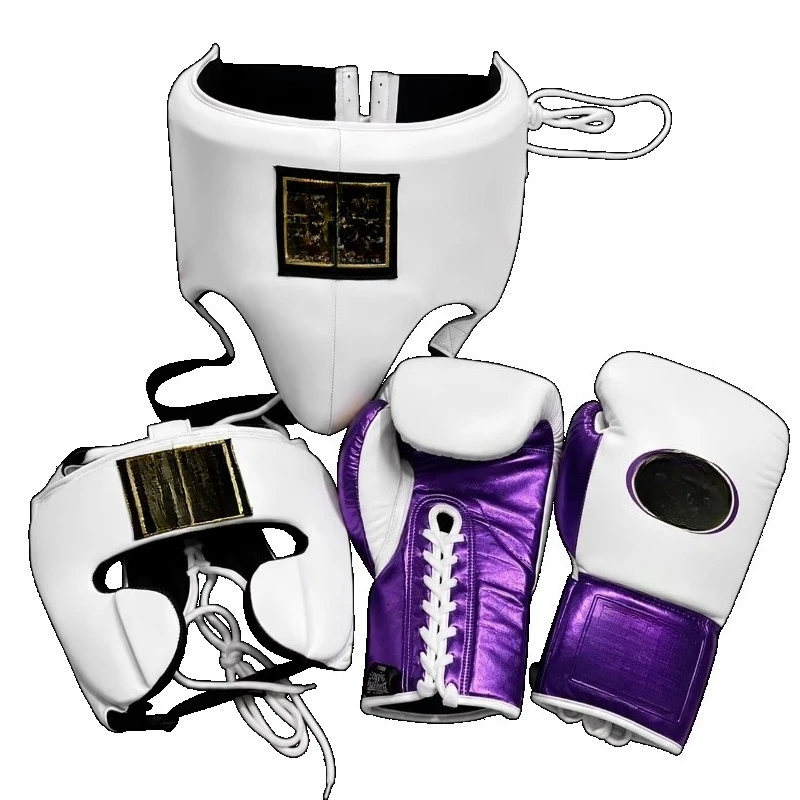 Wholesale Custom Boxless Lifeless Boxing Suit Professional Boxing and Boxing Gloves Head Protector Groin Sheath Martial Arts