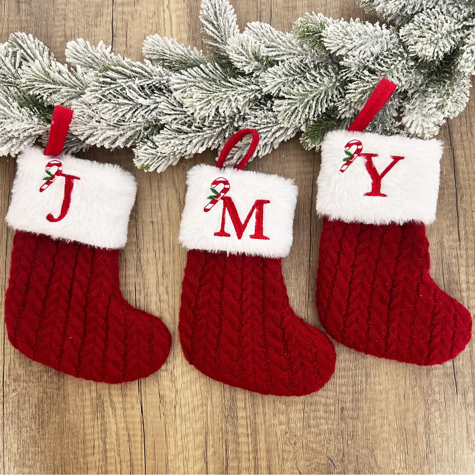 Christmas Stocking Decorations, Christmas Decorative Letters, Plush Knitted Socks, Christmas Socks, Candy Bags, Gift Bags