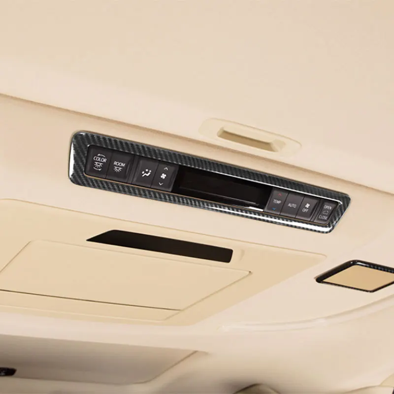 

Для моделей 15-23 Toyota Alphard задняя накладка переключателя кондиционера Vellfire наклейка на кнопку управления кондиционером