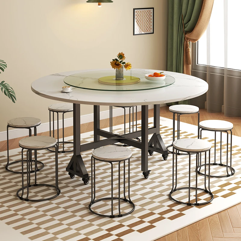 Organizer Newclassic Dining Tables Entryway Nordic Office Round Coffee Tables Folding Luxury Mesas De Comedor Kitchen Furnitures