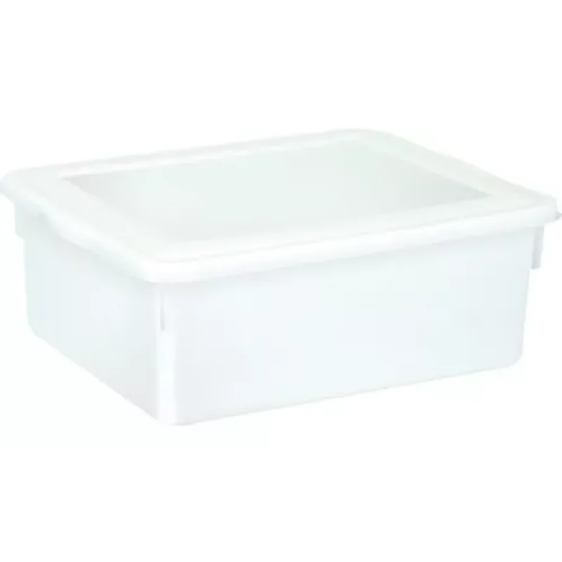 

Organizing Box C/ Lid White Multipurpose Bio 24,5l Boxes, Boxes and Baskets Decorative Boxes