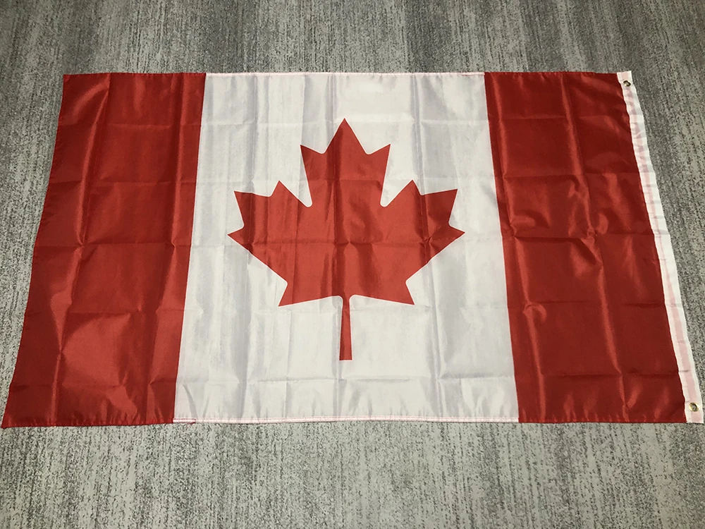 ZXZ Canada flag 90X150cm CAN Canada Canadian National Flag 3*5FT polyester hanging banner For Decoration