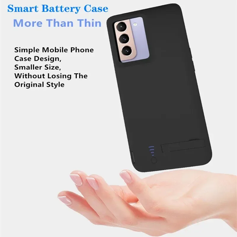 JayoWade 10000mah Battery Charger Case for Samsung Galaxy S20 FE Charging Case for Samsung Galaxy S20 Fe Power Bank Case