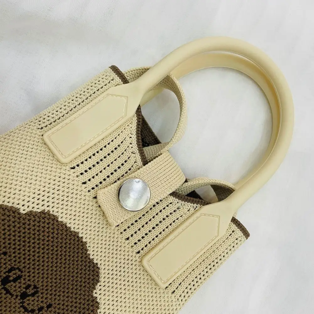 Knitted Mini Mobile Phone Bag Female Korean Version Shoulder Handbag Hand Bag Purses and Handbags