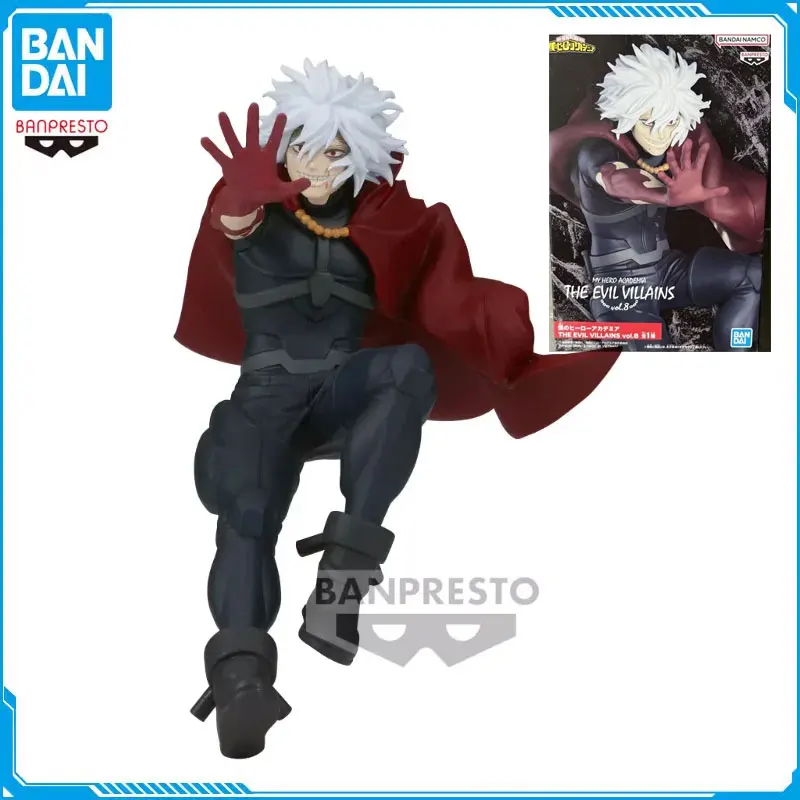 

Bandai Original My Hero Academia 14cm Shigaraki Tomura Anime Statue Action Figures Desktop Ornaments Cartoon Model Gift