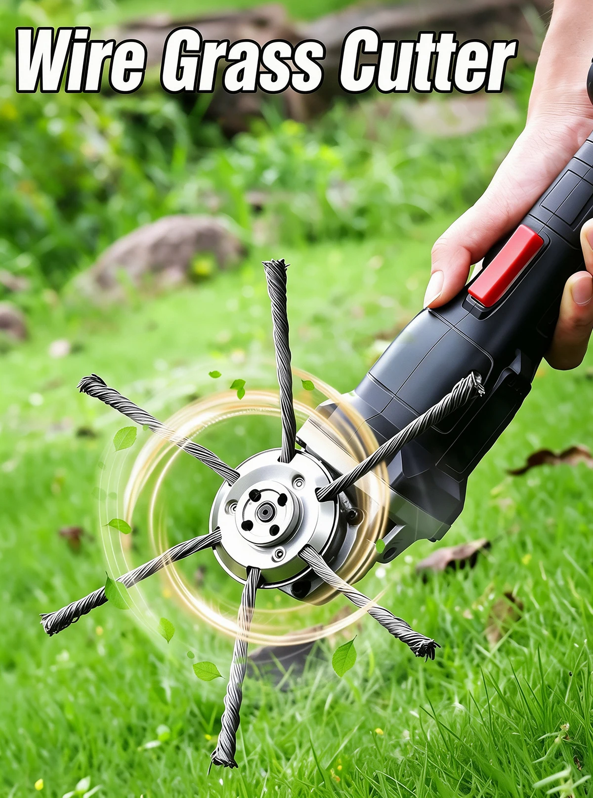 Steel Wire Weed Brush Trimmer Head Twisted Wire Wheel Grass Cutter Disc for Lawn Mower Garden Weeding Garden Tools Accessories