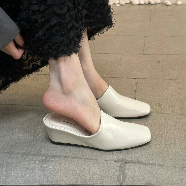 

Wedges Slippers Women High Heel Sandals Casual Shoes Summer 2026 Trend Slingback Shoes Walking Sport