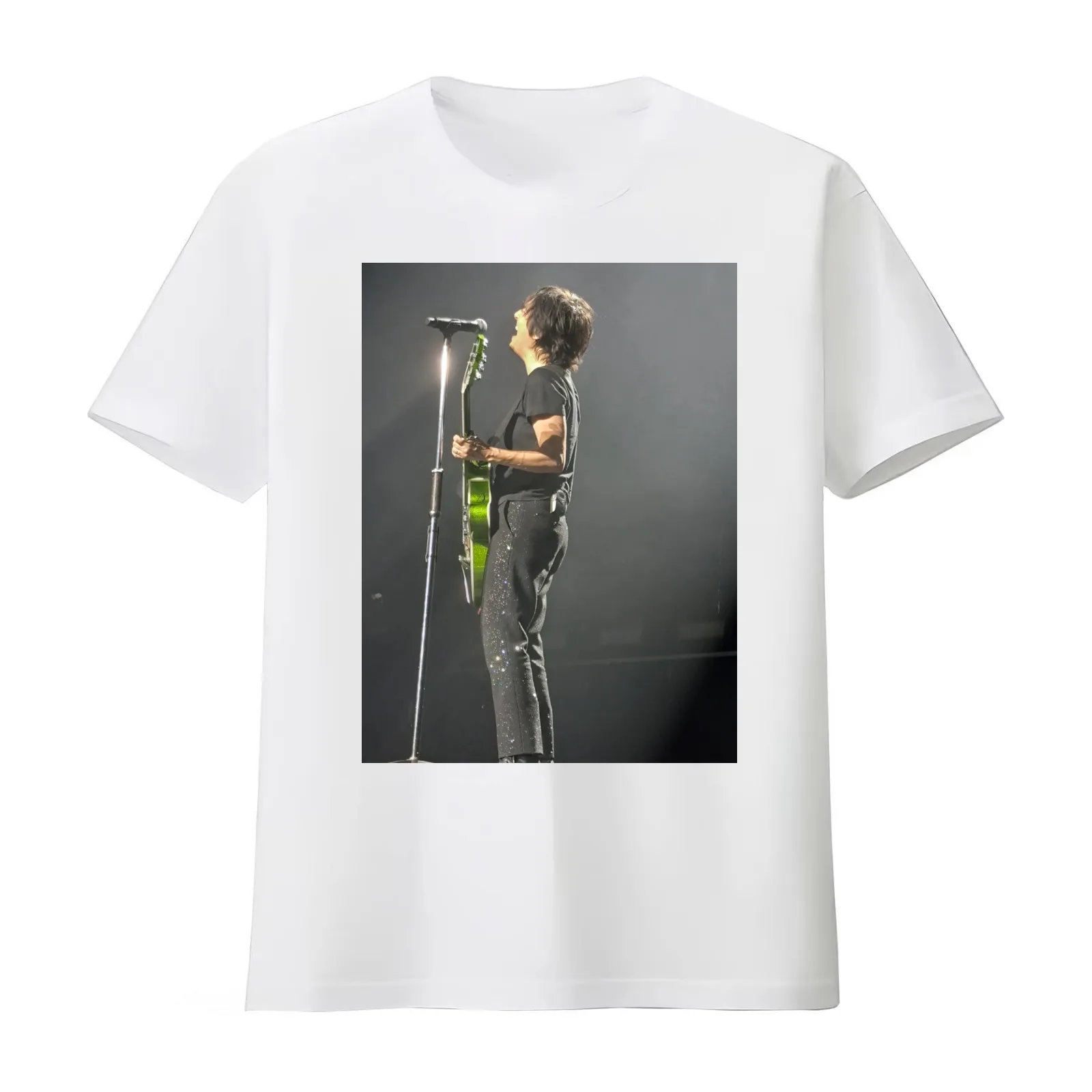 SHARLEEN SPITERI T-Shirt Summer Casual Cotton Tee Oversized Streetwear Tops Vintage Graphic Print Loose Fit Short Sleeve