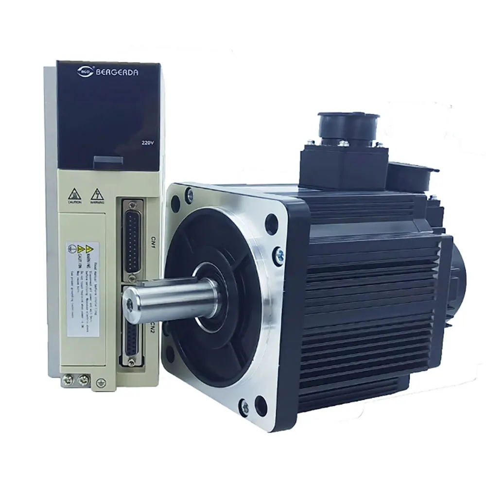 Servo Motor 1.5kw 6NM 2500r/min AC Servo Kit 220V Servo Motor Servo Drive 3M Encoder And Motor Cable 130 Flange 1500w SDD Series