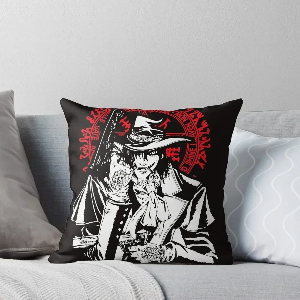 

Hellsing Alucard Classic T-Shirt Throw Pillow Pillows Aesthetic Sofa Pillow Cover pillow