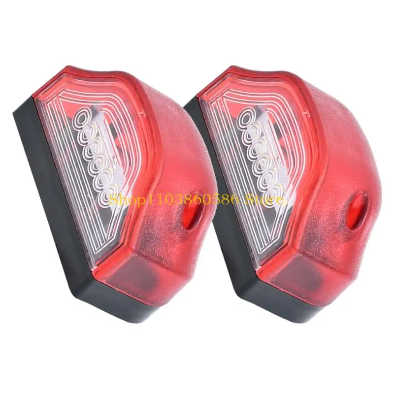 242A Bright White LED Vehicle License Lamp Weather Resistant Housing Quick Mount Desi