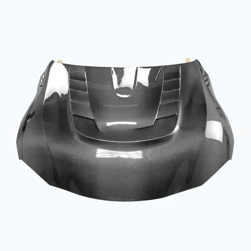 for Toyota '19 GR SUPRA A90 VRS-style carbon fiber hood retrofitted to vent front hood