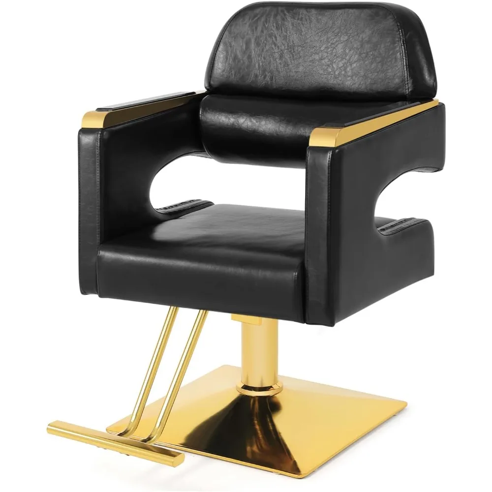

Stylist Chairs for Salon Chair for Hair Stylist, Hydraulic Barber Chair 360 Degree Swivel Hair Chair Modern and Comfort, Spa Be