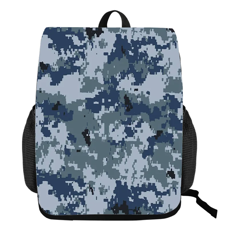 Camouflage Style Schoolbag Change Piece Bundle Bag Polyester Large Capacity Backpack Mochila Feminina Bags