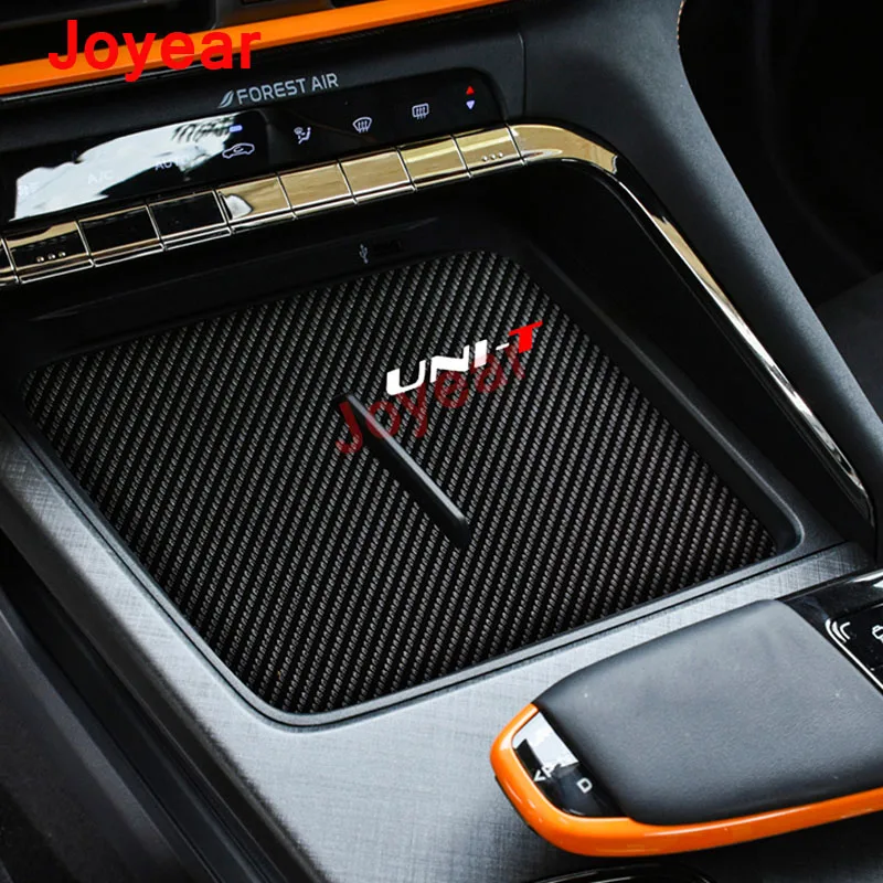 For Changan UNIT UNI-T 2020-2022 Water Coaster Storage Slot Mat Non-slip Scratch-resistant Wear-resistant Cup Mats Accessories