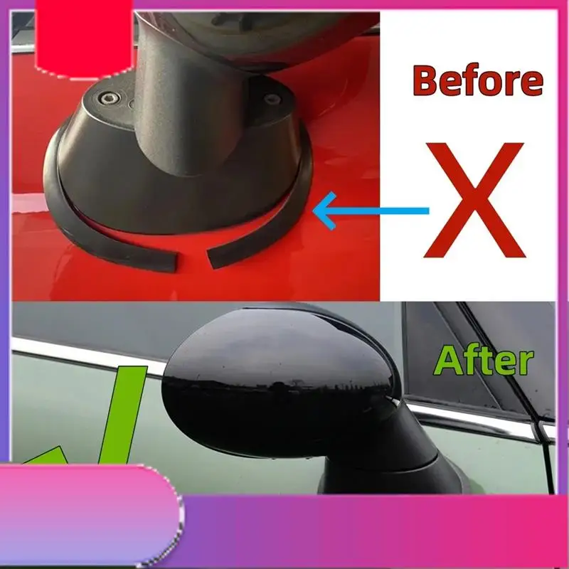 

Car Exterior Rearview Mirror Base Rubber Seal Gasket Pad For BMW MINI Cooper S R60 R61-Y79A