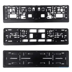 Front Rear License Plates Holder Mount Adapter Bumper Bracket Universal for European Auto Car Truck