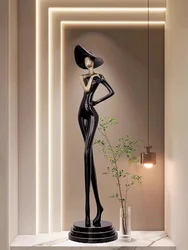 Character Figurines Luxury Miniatures for Living Room Modern Art Ornaments Creative Sculptures Funny Gifts Home Decoration