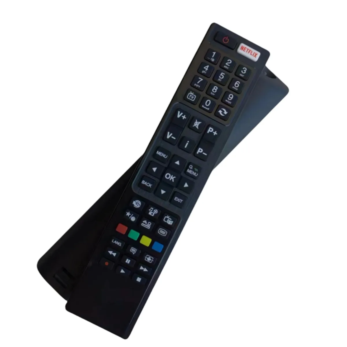 Mando a distancia compatible con Hitachi Sharp Bush Finlux JVC DLED43287FHDCNTD 32HME242BT 24HBJ45U LT24C360 LED LCD 3D HD Smart TV, nuevo