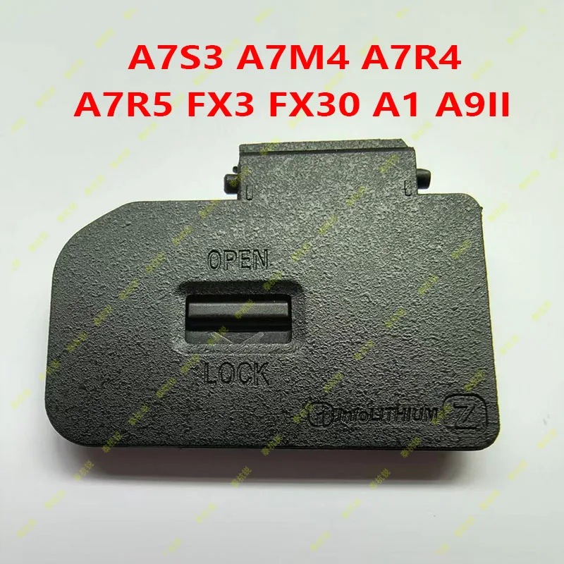 

Для Sony A7S3 A7M4 A7R4 A7R5 FX3 FX30 A1 A9II крышка батарейного отсека запасные части для камеры цифровые запасные части