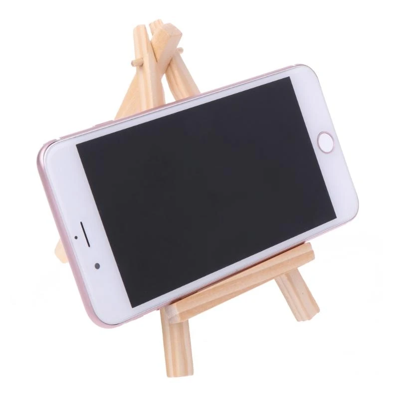 Мини -деревянный штатив Мольберт показ картинка карты карты Canvas Holder Wedding Party