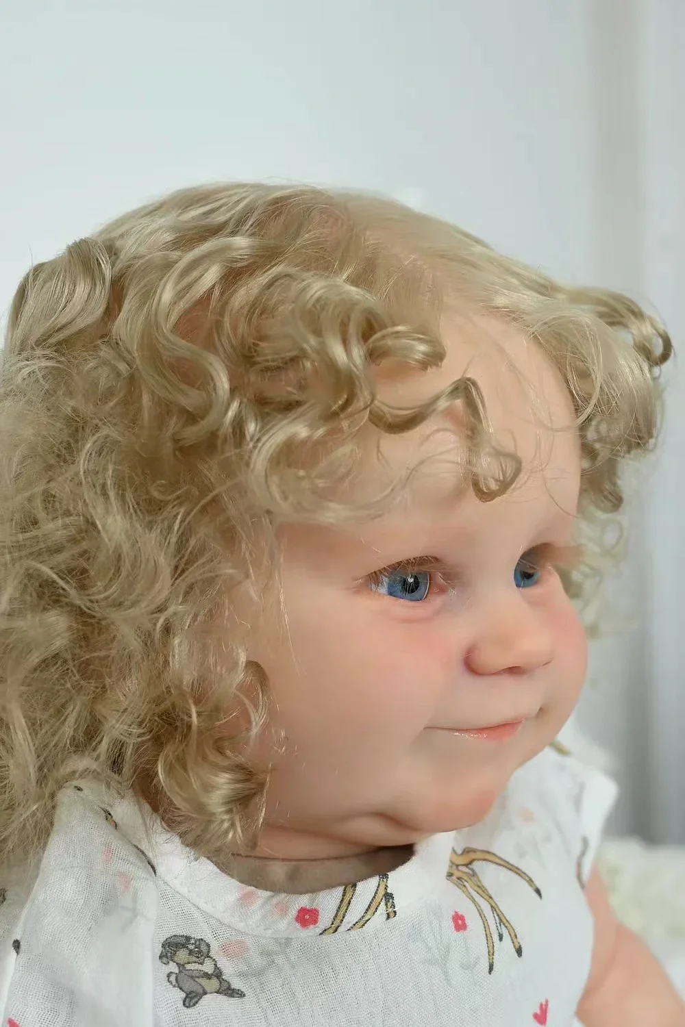 SINO-BB Customized Limited Supply 24inch Reborn Baby Maddie With Hand-Rooted Hair Already Finished Doll With different dress