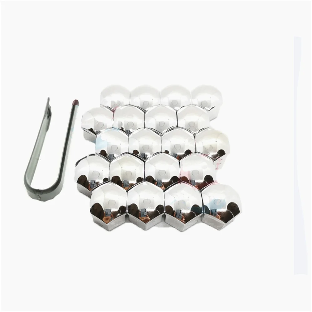 17mm Car Wheel Nut Caps Protection Covers Caps Accessories For Ford Focus Fusion Escort Ecosport Fiesta Falcon EDGE Explorer