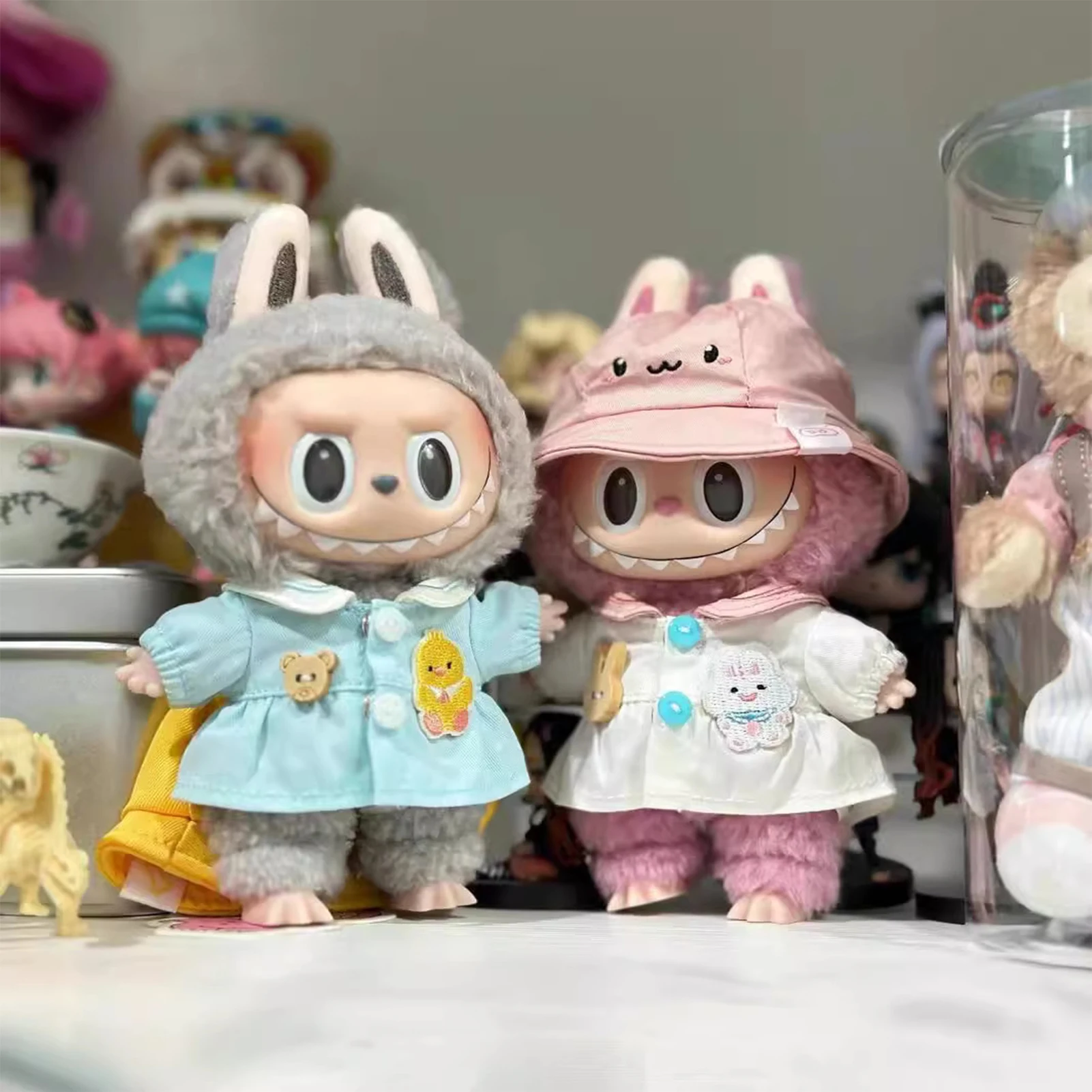 בובות קטיפה בגדים אביזרי בובות סרבל ידידותי לעור בובות בגדי ילדים צעצוע סרש מתנה