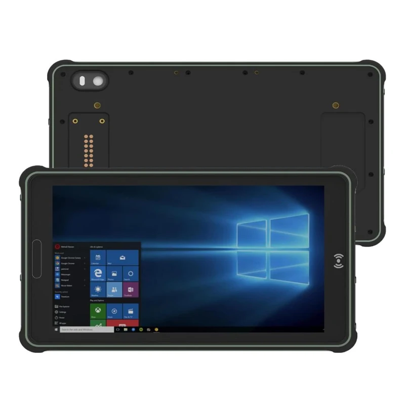 8 Inch Industrial Tablet Touch Screen 8g+256gb Rugged Tablet Pc 4g Wifi Nfc Gps Win10 Rugged Android Vehicle Car Tablet