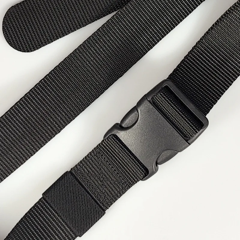 Cintura metallica cintura tattica in nylon da uomo cintura per pantaloni da allenamento militare per allenamento all'aperto giovanile