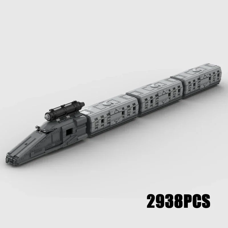 Moc Building Bricks Military Model Spice Transport Train Technology Modular Blocks Gifts Toys For Children DIY Sets Assembly