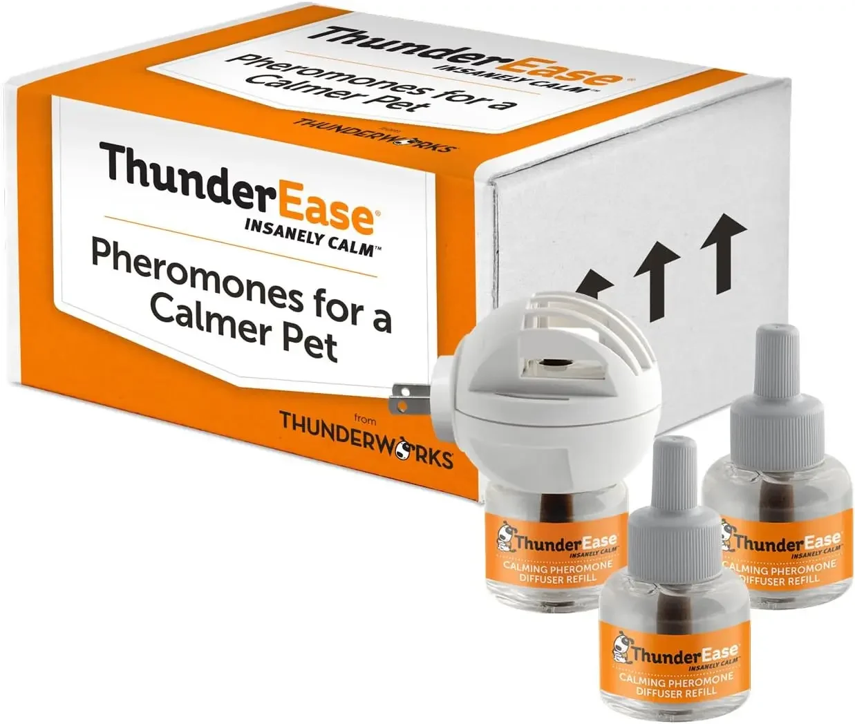 Dog Calming Pheromone Diffuser Kit | Powered by ADAPTIL | Vet Recommended to Relieve Separation Anxiety, Stress Bark