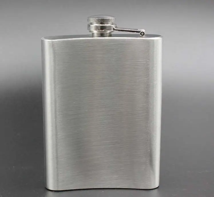 Portable Stainless Steel Hip Flask Embossed Flagon Flasks Russian Wine Beer Whiskey Bottle Alcohol Drinkware Wholesale