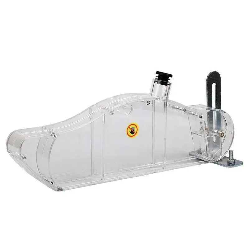 Table Saw Protective Cover Transparent Shell Dust Plastic Guard 4-10 Support Electric Circular Safety for Clear Saw Inch
