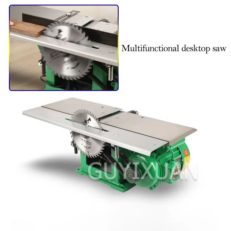 3 In 1 Electric Planer Multi-function Woodworking Table Planing Small Table Saw Table Drill Body Cutting Machine Planer