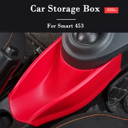 For Smart 453 fortwo forfour Car cover Accessory Armrest Center Storage Box Container Glove Organizer Case Car Accessories