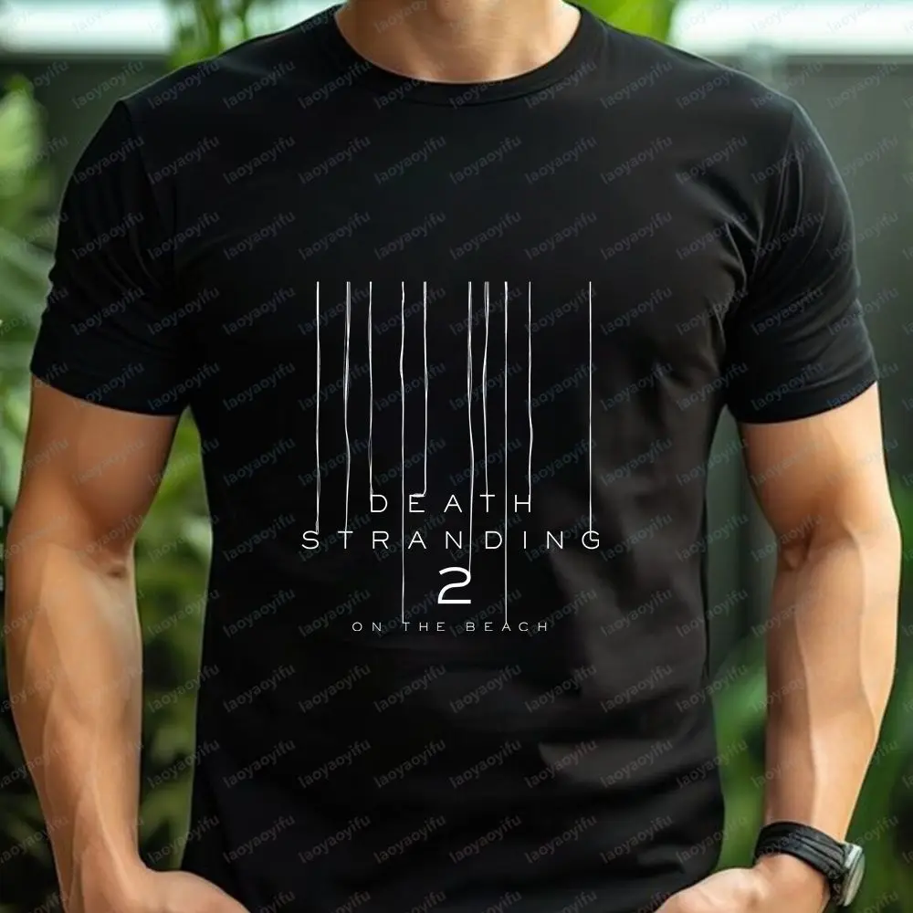 Death Stranding - Unique Casual Trendy Multi-Functional Short-Sleeved T-Shirt for Both Men and Women with Round Neck