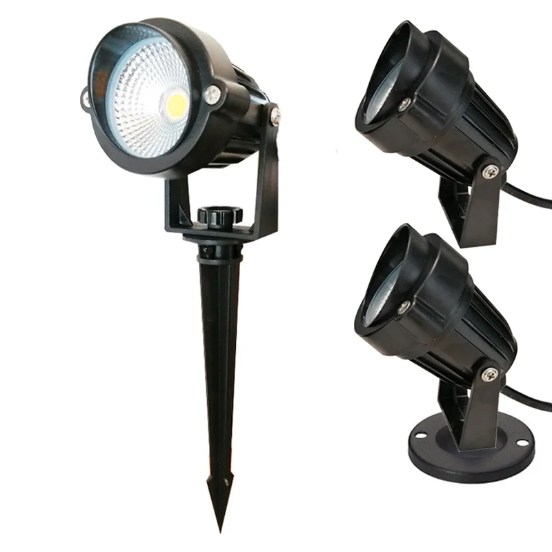 

3W 5W DC12V COB LED Waterproof Lawn Garden Flood Light Outdoor Lighting Yard Patio Path Spotlight Lamp AC85-265V