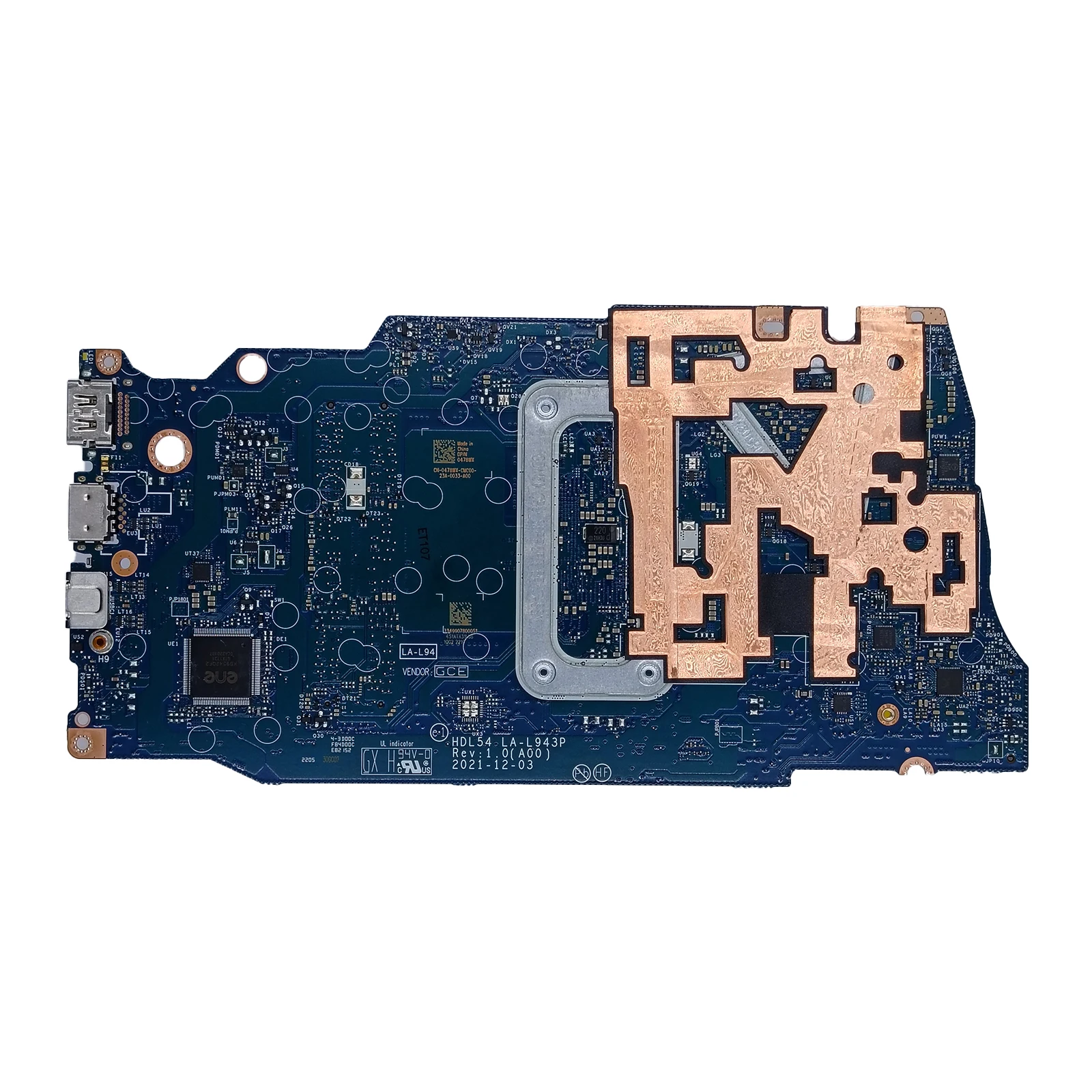 

0478WX For Dell Vostro 3525 Laptop Motherboard R7-5825U GN18-S5-A1 2GB MX550 Mainboard HDL54 LA-L943P