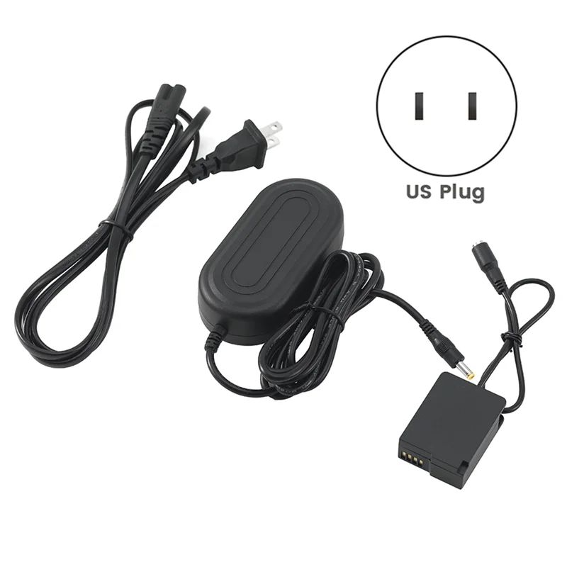 Фиктивный аккумулятор DMW-BLC12 DCC8 для Panasonic FZ200 FZ300 FZ2500 G5 G6 G7 G80 G81 G85 GX8 G99 SIGMA FP US Plug-BTFL