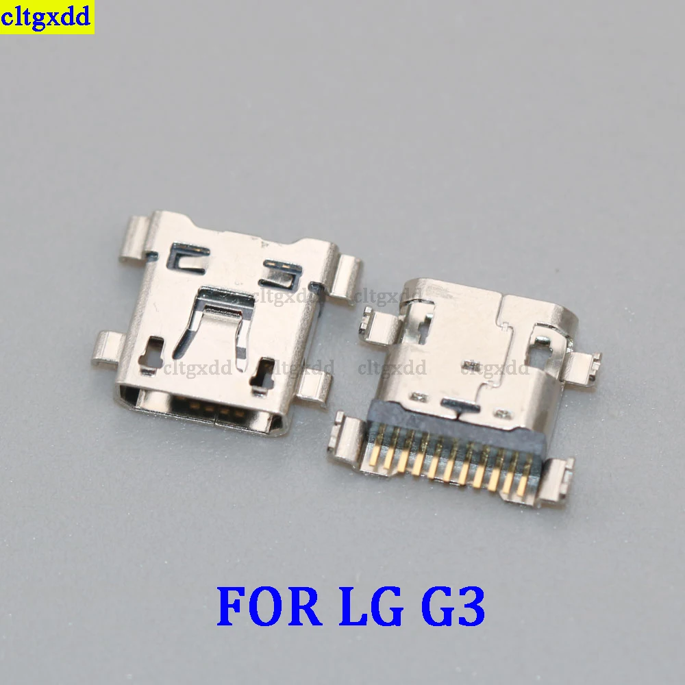 cltgxdd 2piece FOR LG G2 G3 G4 G5 G6 H810 H811 H812 H815 H868 VS986 LS991USB charging port base socket plug charger connector