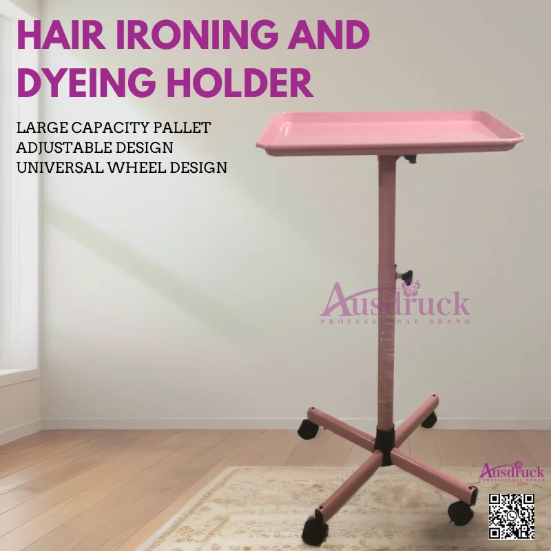 Hair Ironing and Dyeing Bracket Movable Storage Cart Hair Salon Special Tools Cart Lift Storage Shelf Wholesale