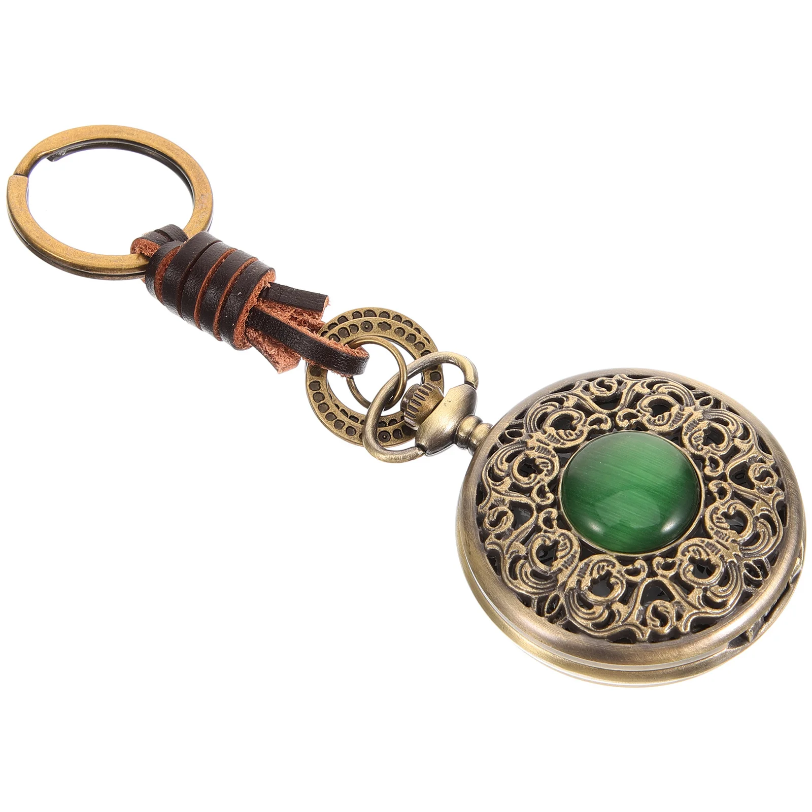 

Pocket Watch Retro Vintage Durable Digital Watch Lightweight Accurate Time Practical Decorative Keychain Pocket Watches