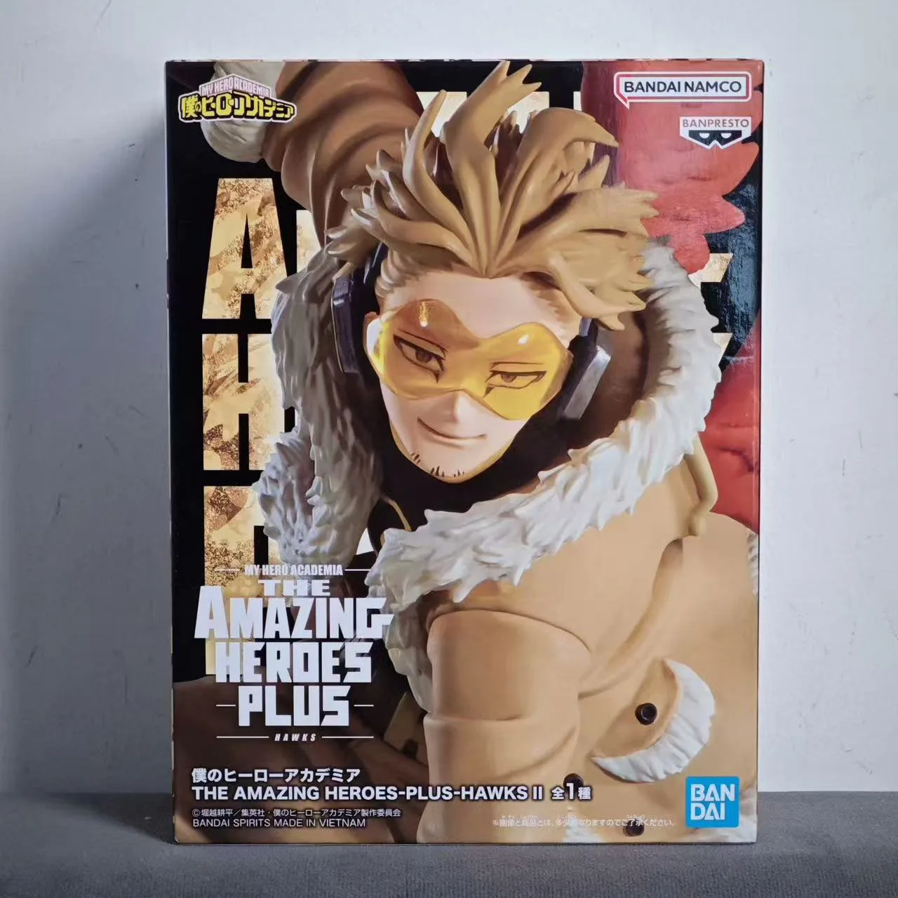 New Bandai Namco Banpresto My Academic Hero Incredible Heroes Plus Hawks 2 Figure Collector Figurine Toys Children's Gifts Doll