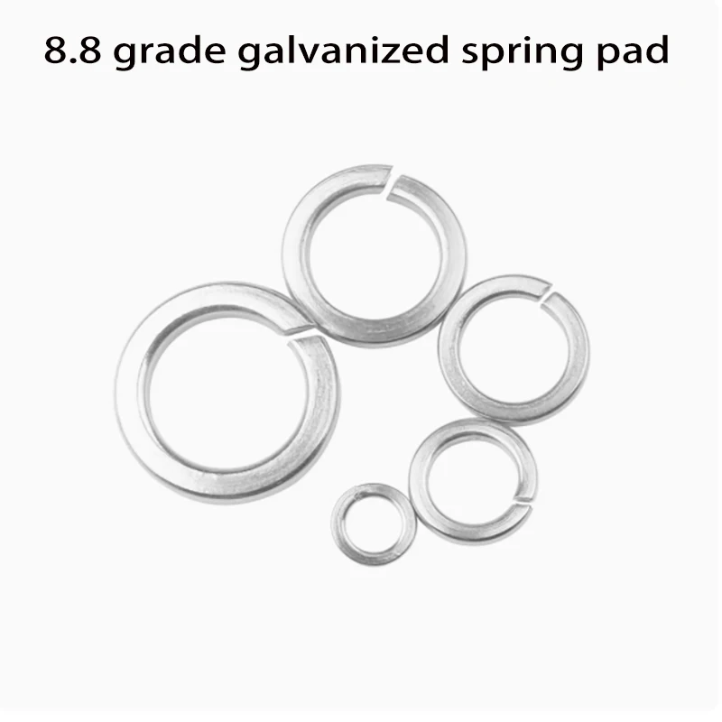 8.8 grade Zinc plating Galvanized Hex nuts Hexagon nut hexagonal sleeves whiteM2 -M30