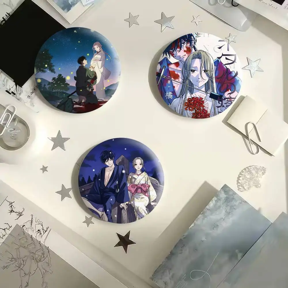 Anime F-Firefly Wedding Brooches Cartoon Badge Pins Backpack Hat Accessories Friend Gift