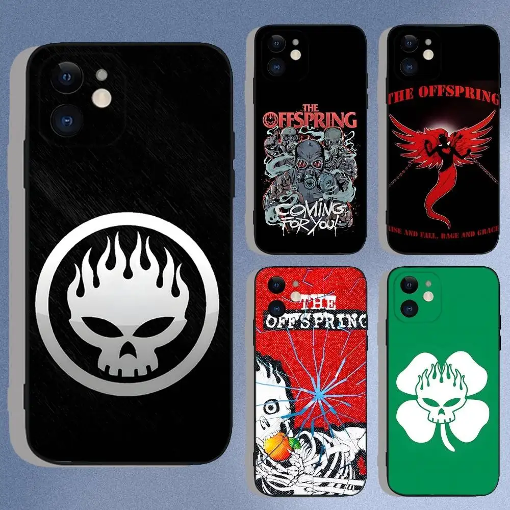

The O-OffspringS SUPERCHARGED Phone Case For iPhone 16,15,14,13,12,11,XS,XR,X,8,7,Pro,Max,Plus,Mini Silicone Black Funda Shell