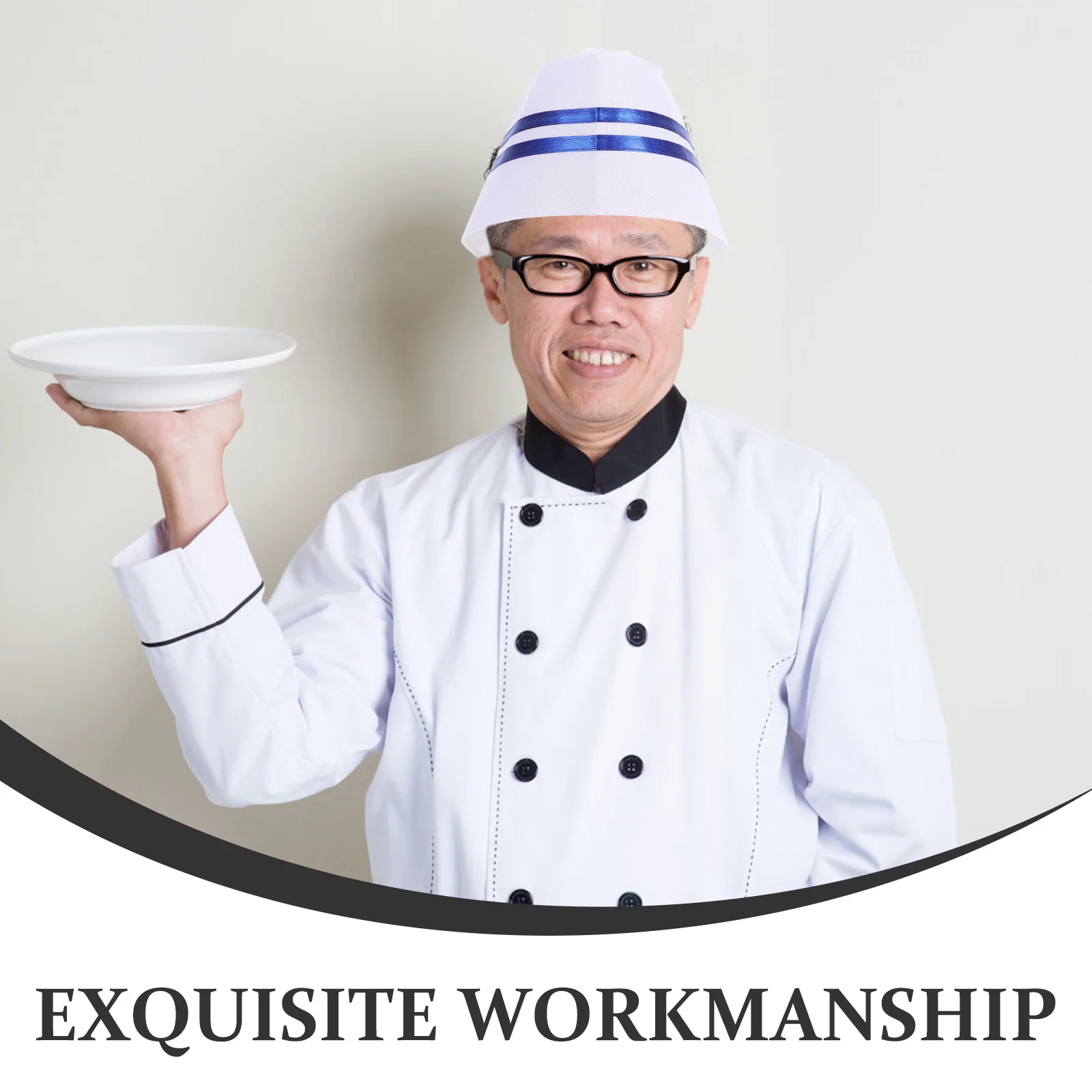 قبعة الشيف باللون الأزرق، قبعة مطبخ أنيقة للجنسين للرجال والنساء، المخابز، الطبخ، المطاعم، تقديم الطعام، الخبز، خدمة الطعام