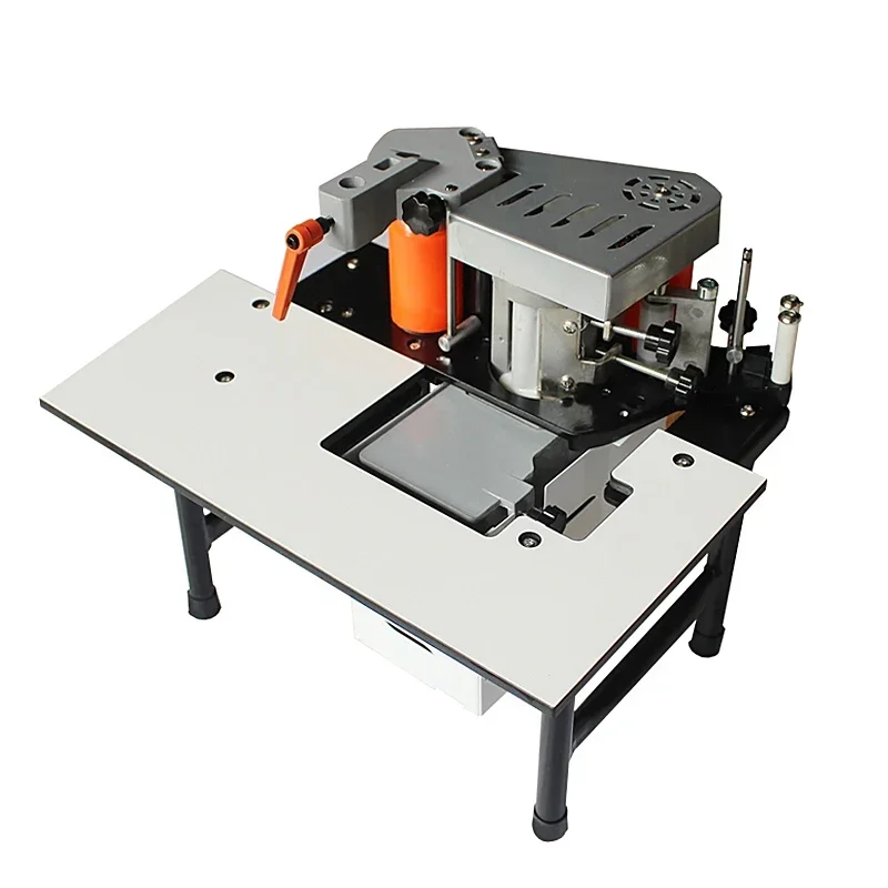 Wood Manual Edge Banding machine PVC Portable Edge Bander Double Side Gluing 110V/220V 1200W Woodworking Machinery